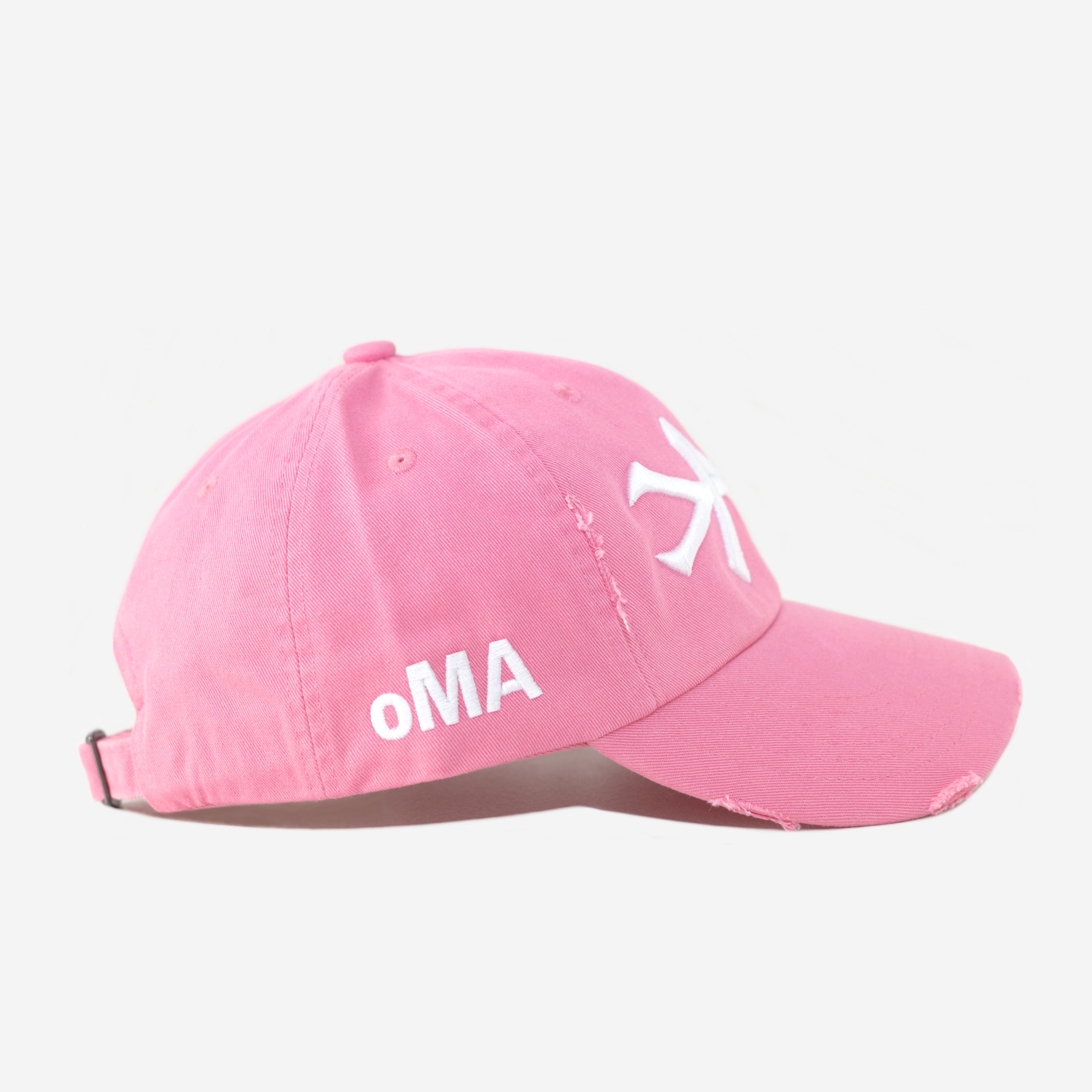 NEW YoRK VALENTINE DISTRESSED HAT (PINK)