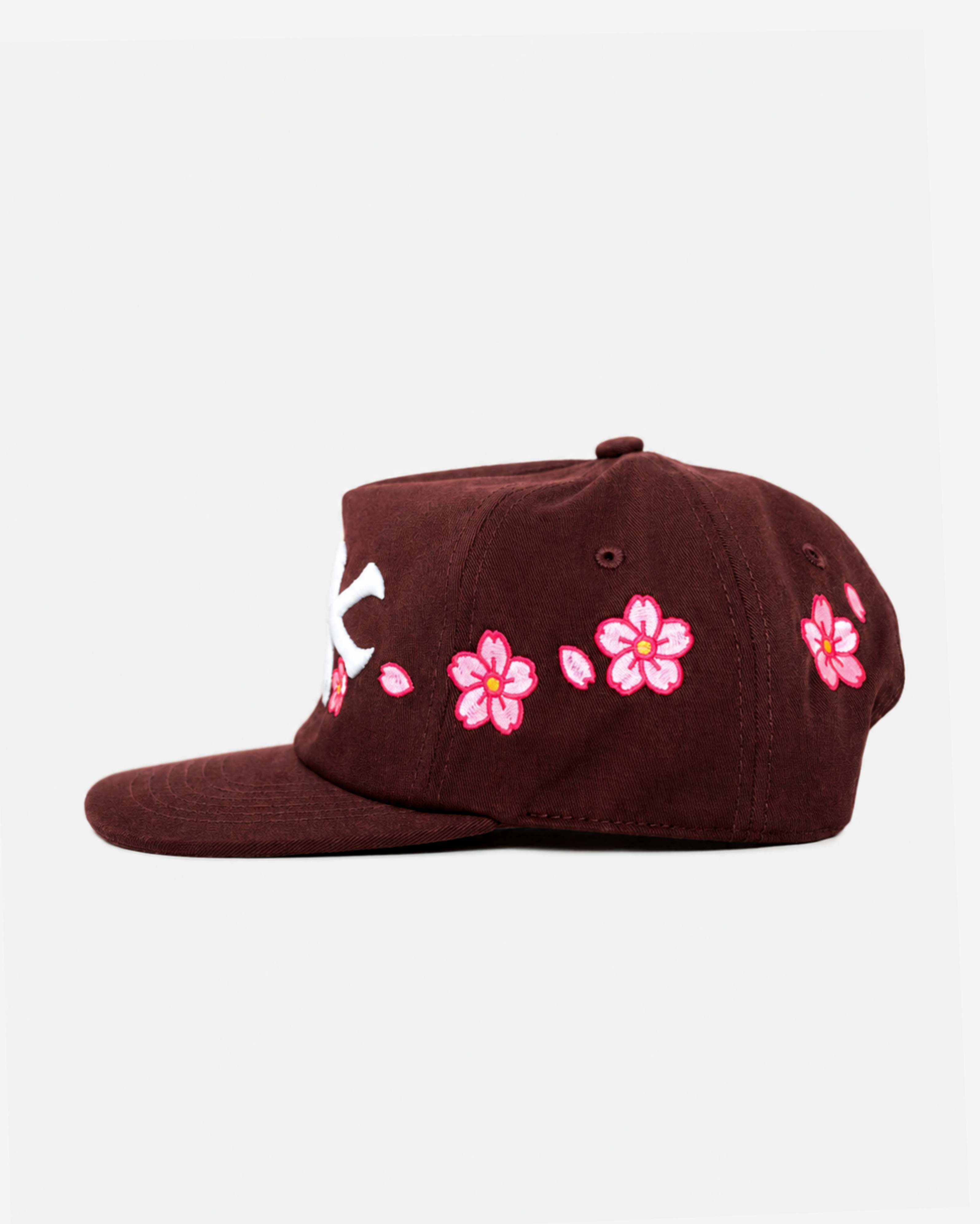 NY CHERRY BLOSSOM HAT (BRoWN)