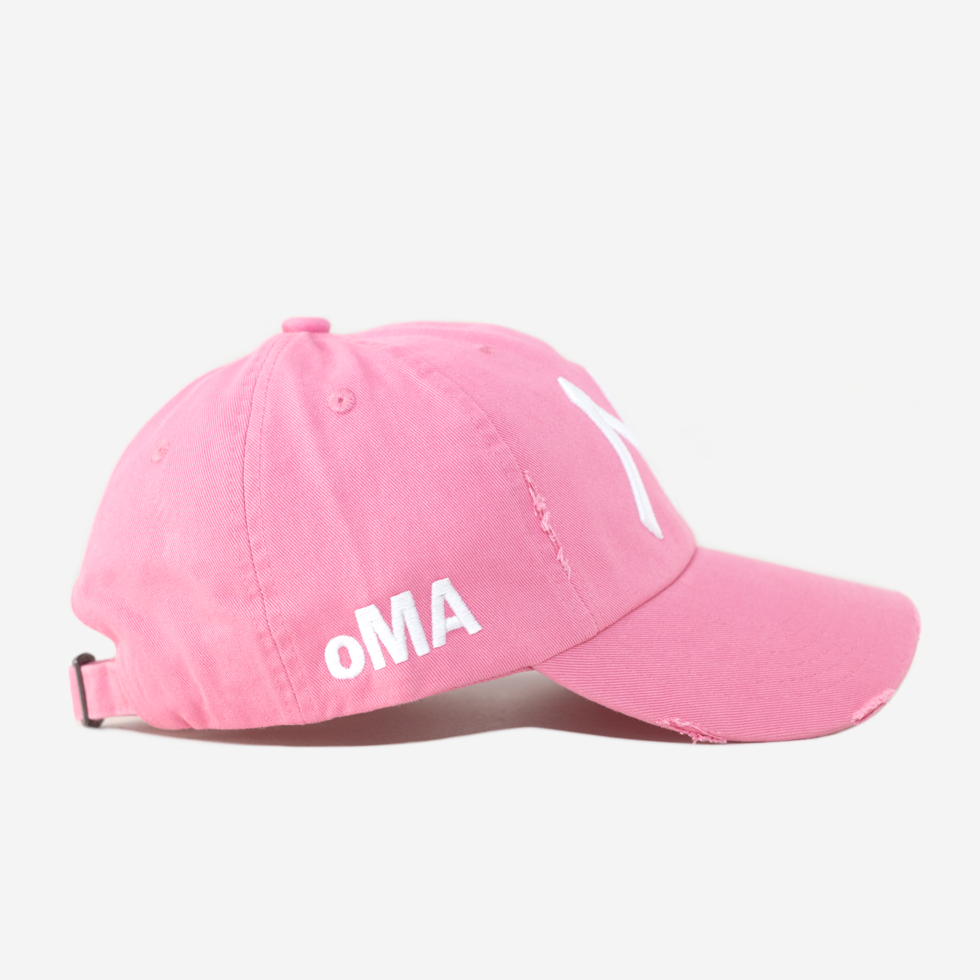 NY VALENTINE DISTRESSED HAT (PINK)