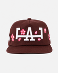 LoS ANGELES CHERRY BLoSSoM HAT (BRoWN)