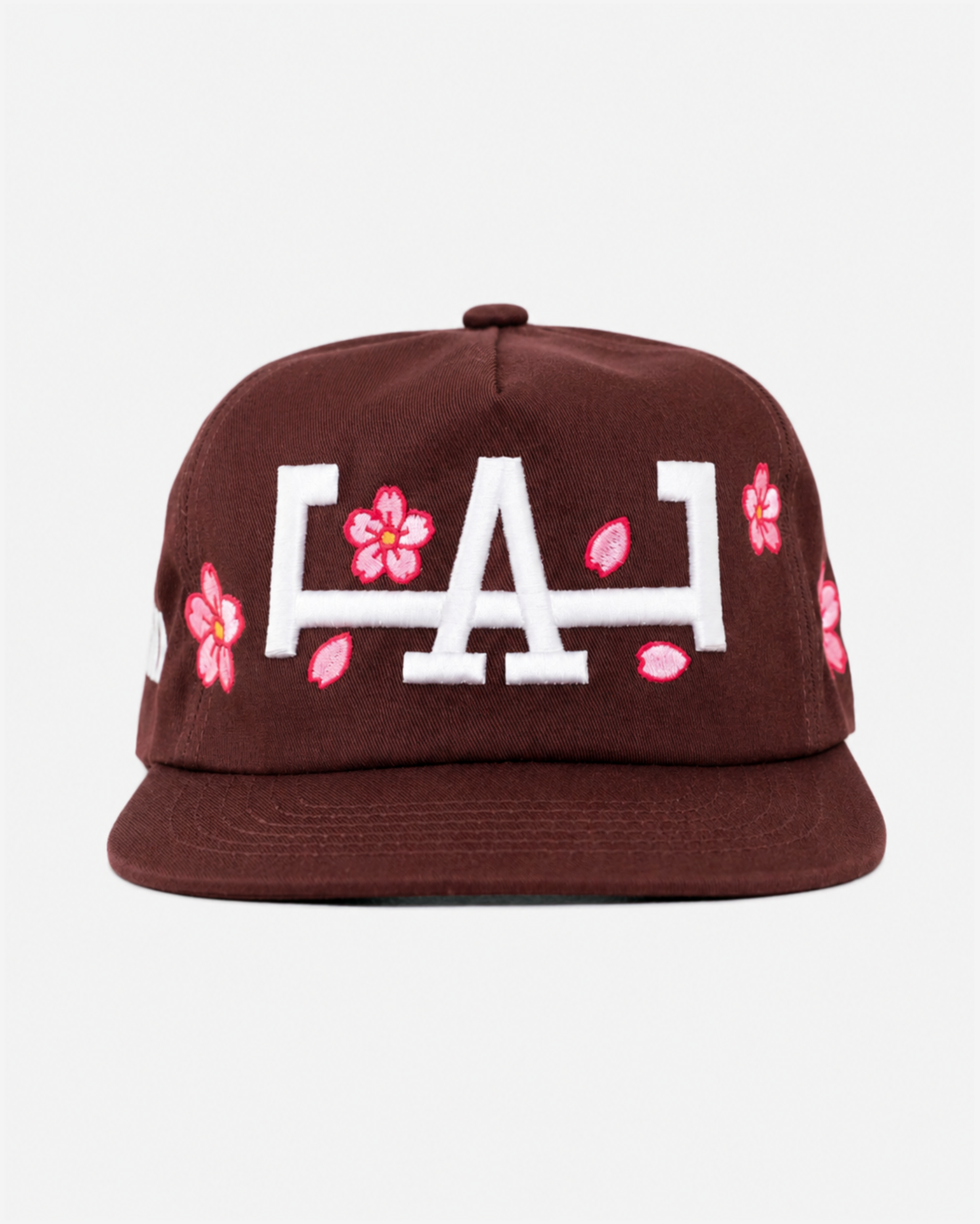 LoS ANGELES CHERRY BLoSSoM HAT (BRoWN)