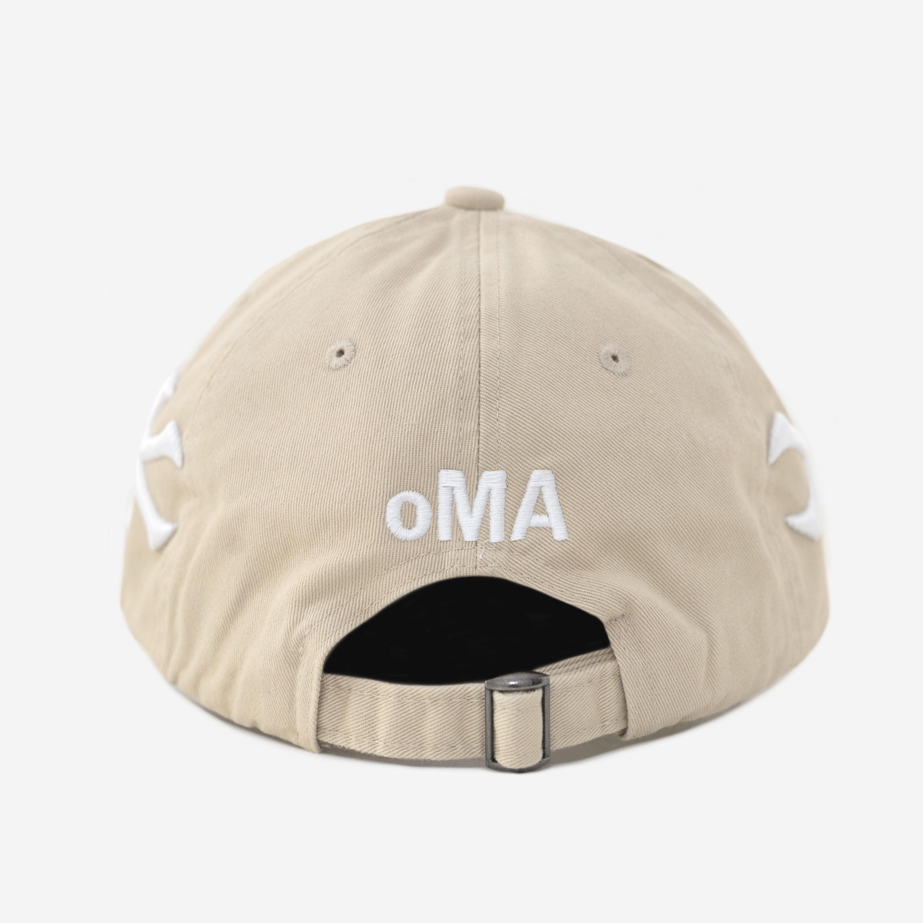 NY VALENTINE CROWN DISTRESSED HAT (CREAM)