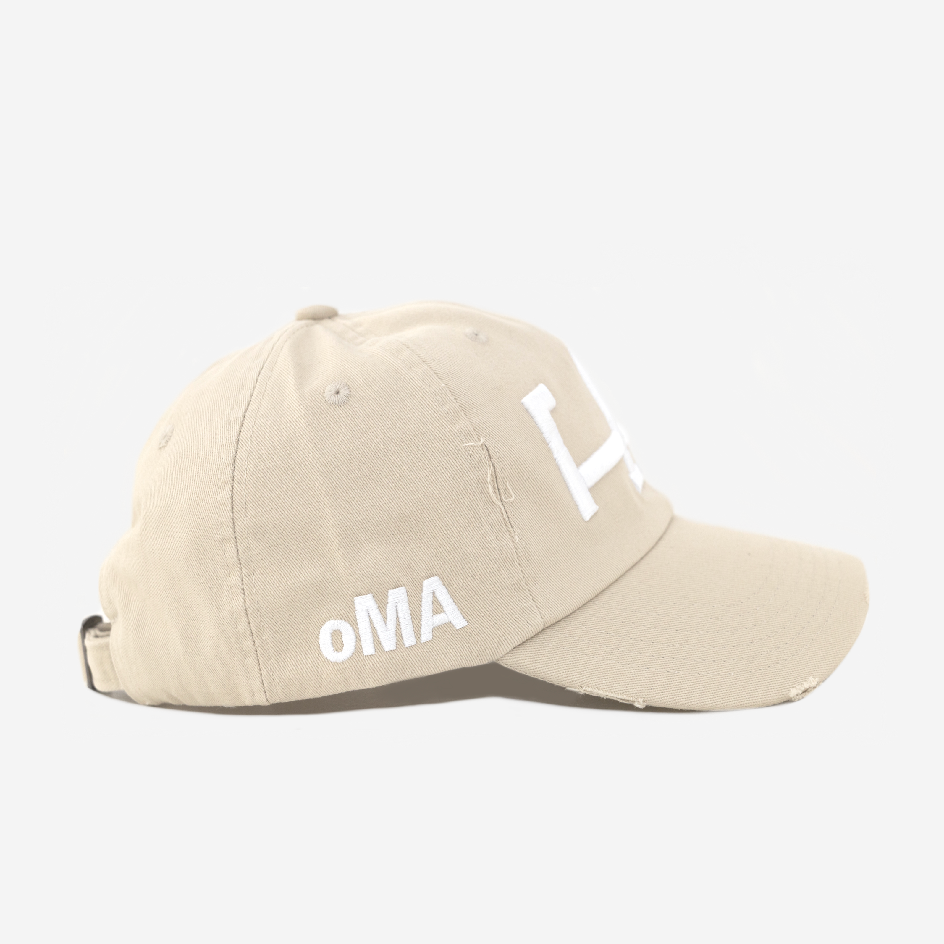 LoS ANGELES VALENTINE DISTRESSED HAT (CREAM)