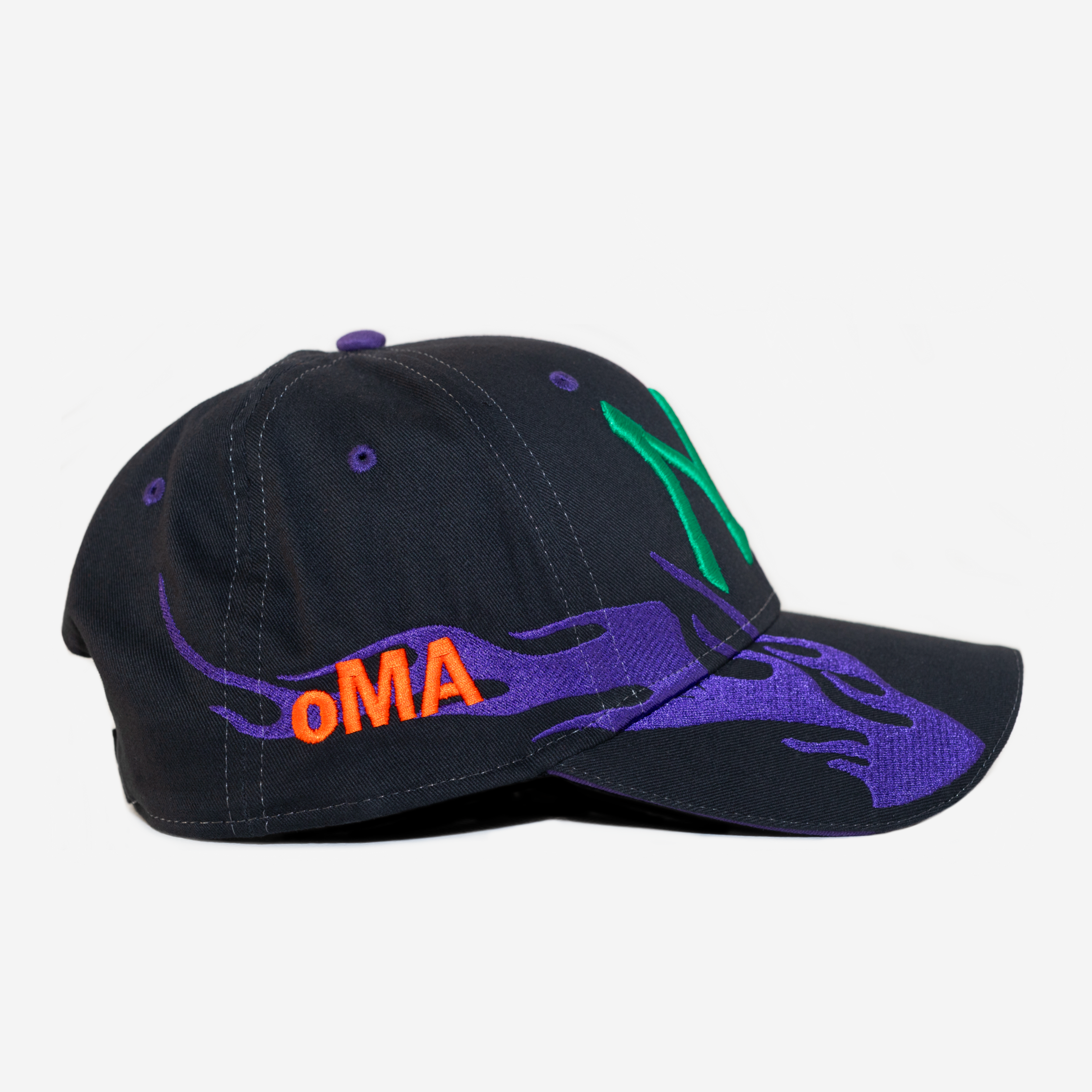 NY FLAME HAT (PURPLE)