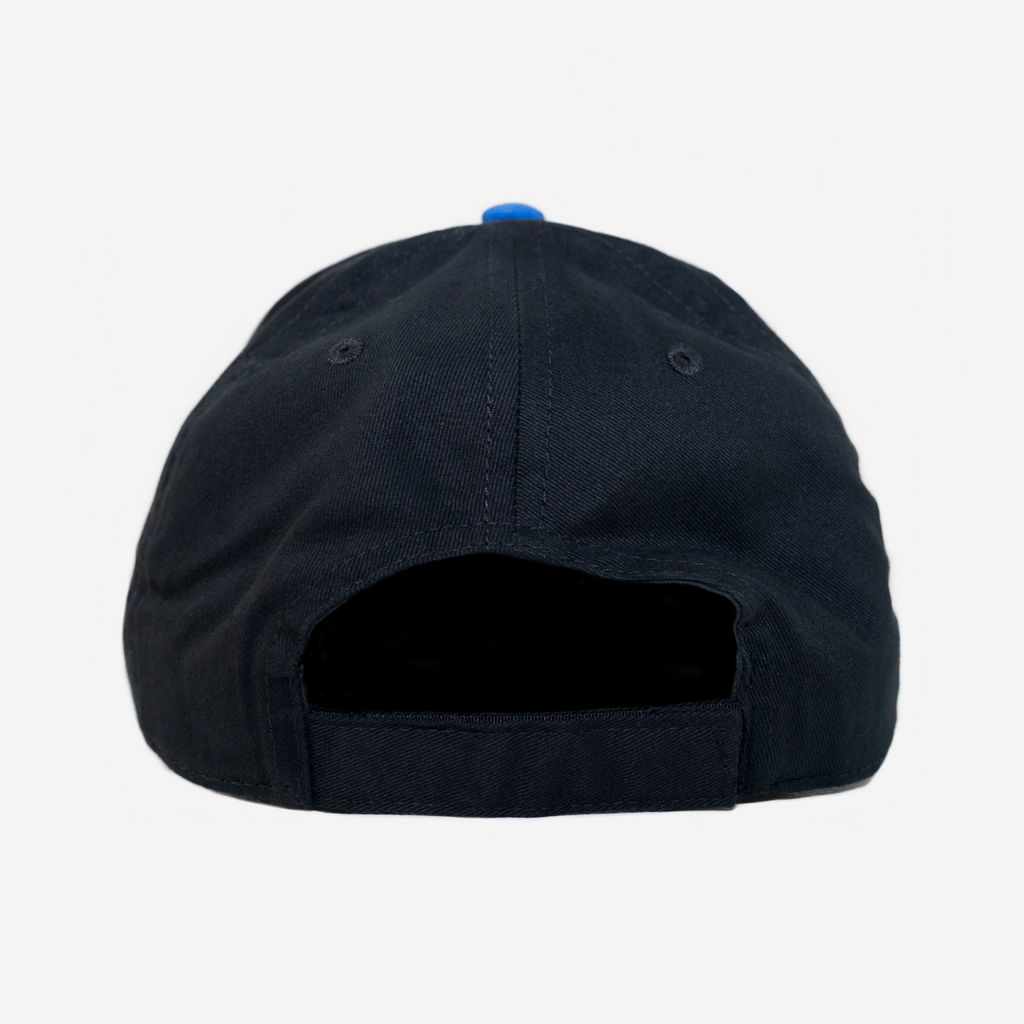 LA FLAME HAT (BLK/BLUE)