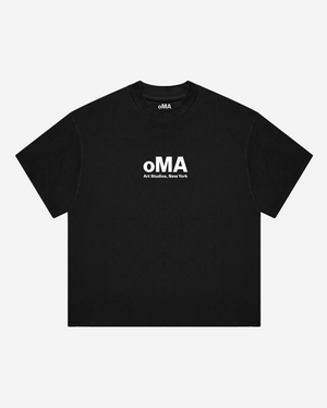 oMA ART STUDIO NYC T-SHIRT (BLACK)