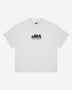 oMA ART STUDIO NYC T-SHIRT (WHITE)