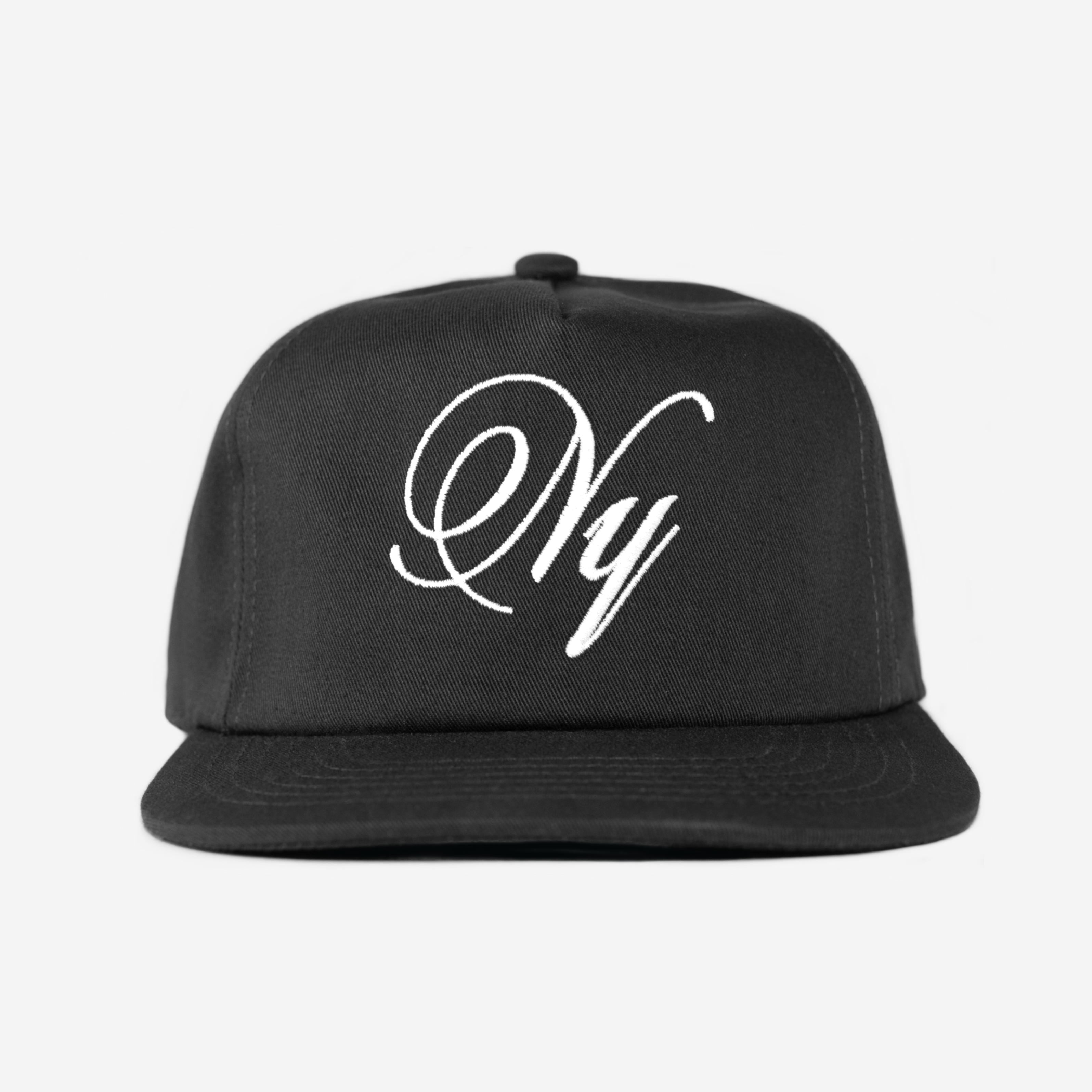 NEW YORK SCRIPT HAT (BLACK)