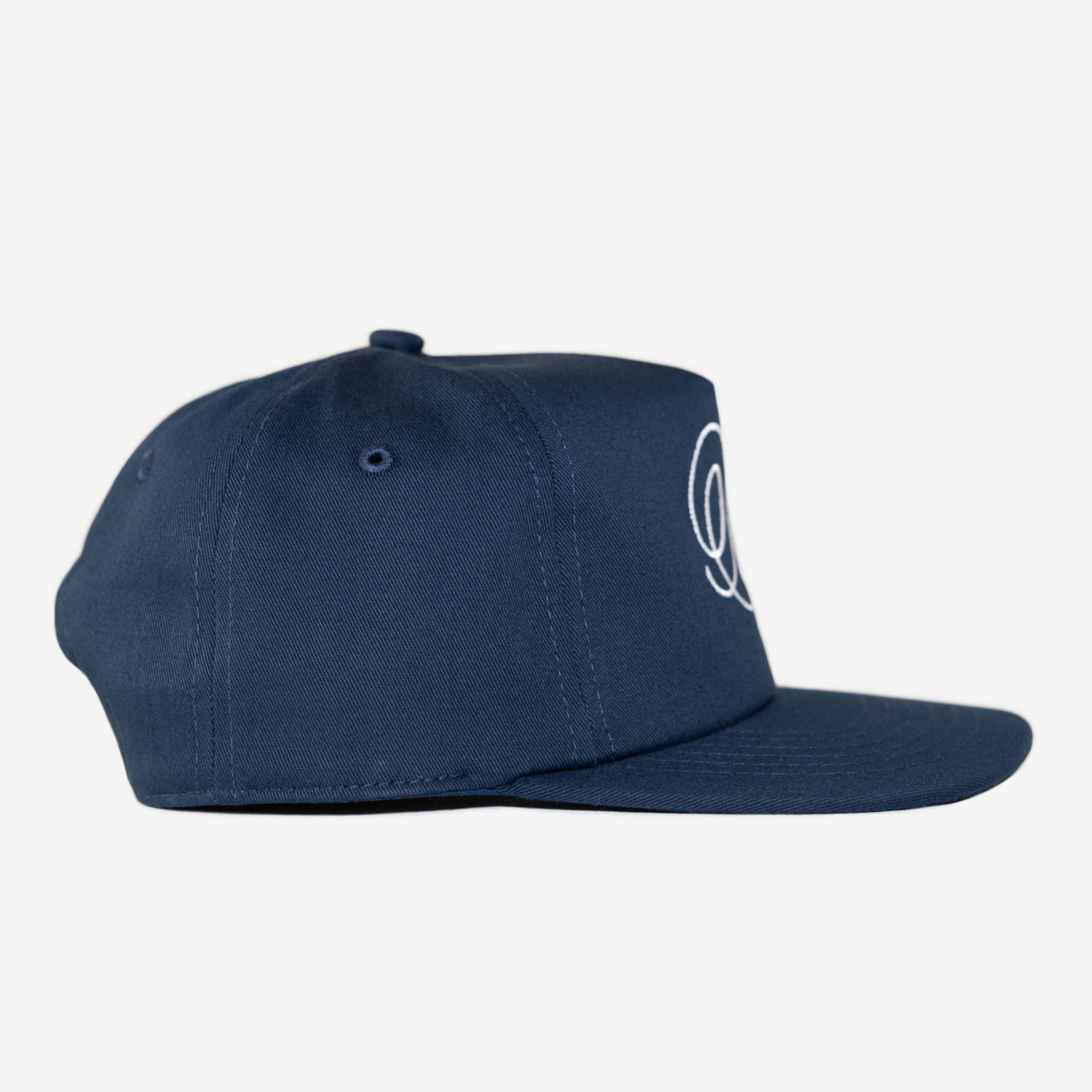 NEW YORK SCRIPT HAT (NAVY)