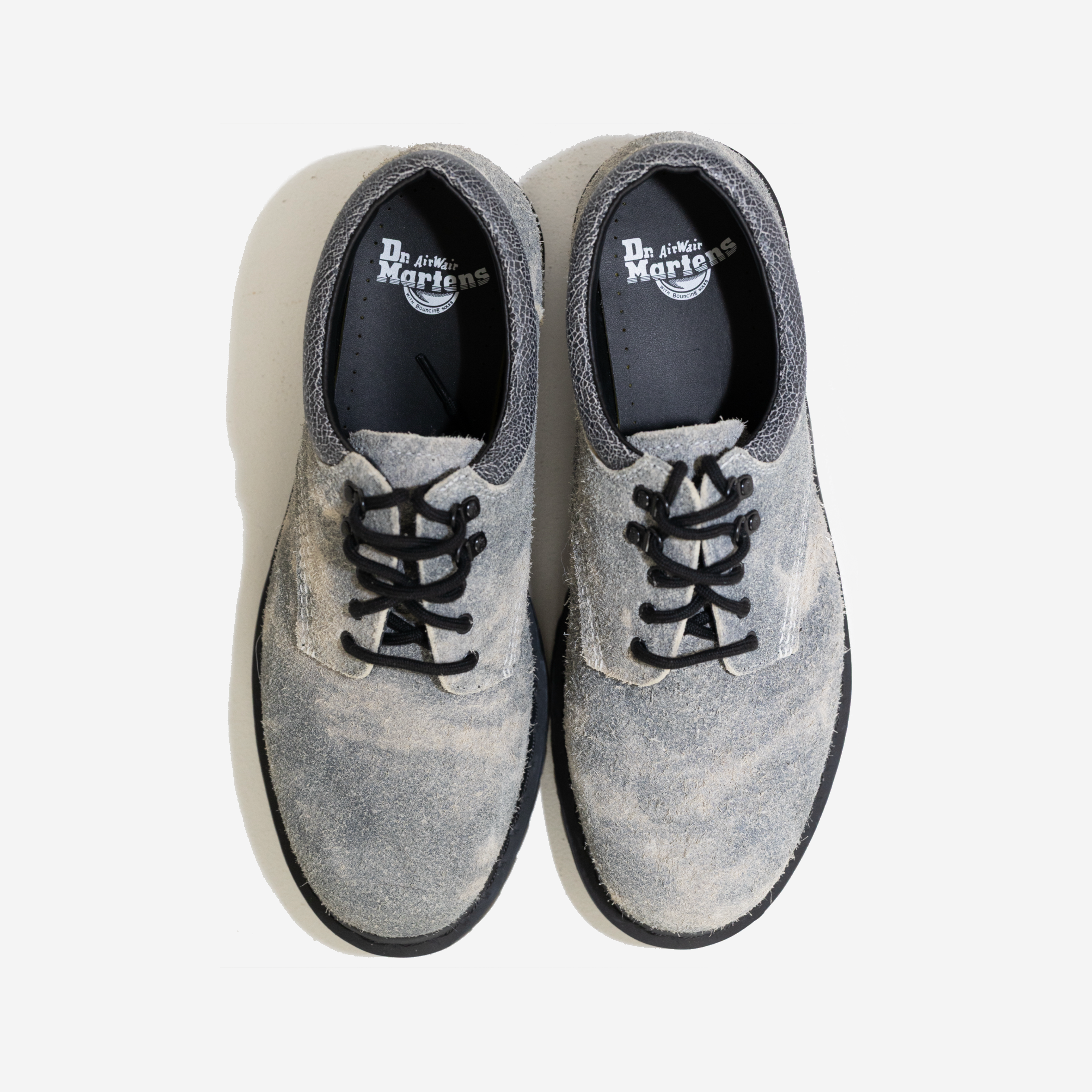 DR MARTENS 8053 STONEWASHED SUEDE (GREY)