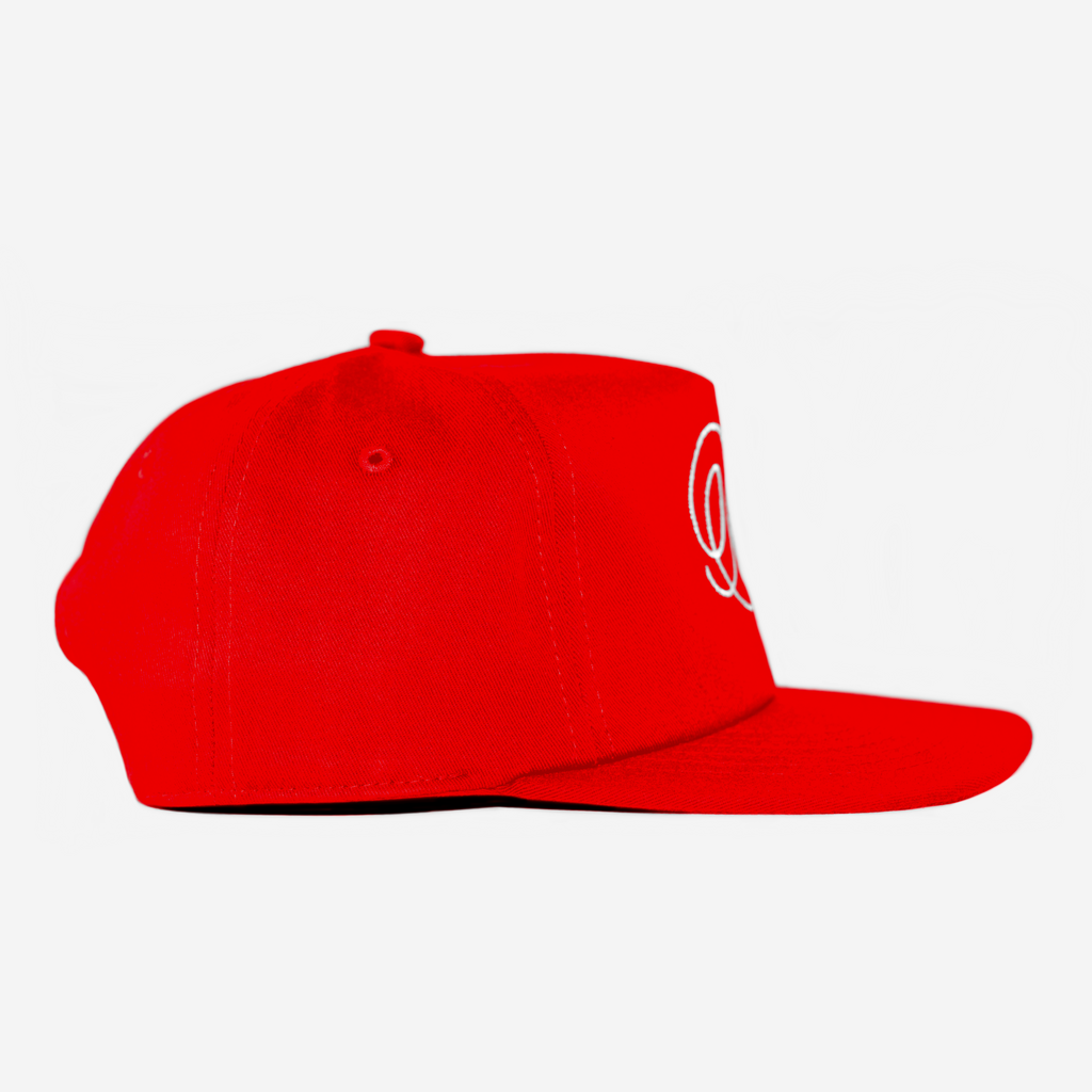 NEW YORK SCRIPT HAT (RED)