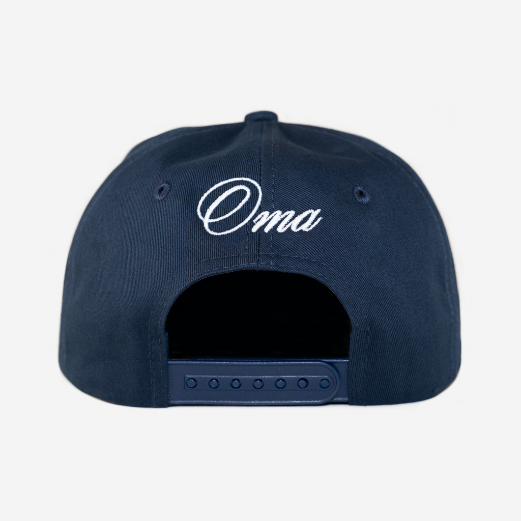 DETROIT SCRIPT HAT (NAVY)