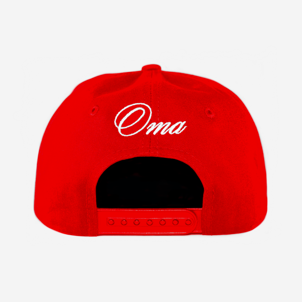 NEW YORK SCRIPT HAT (RED)
