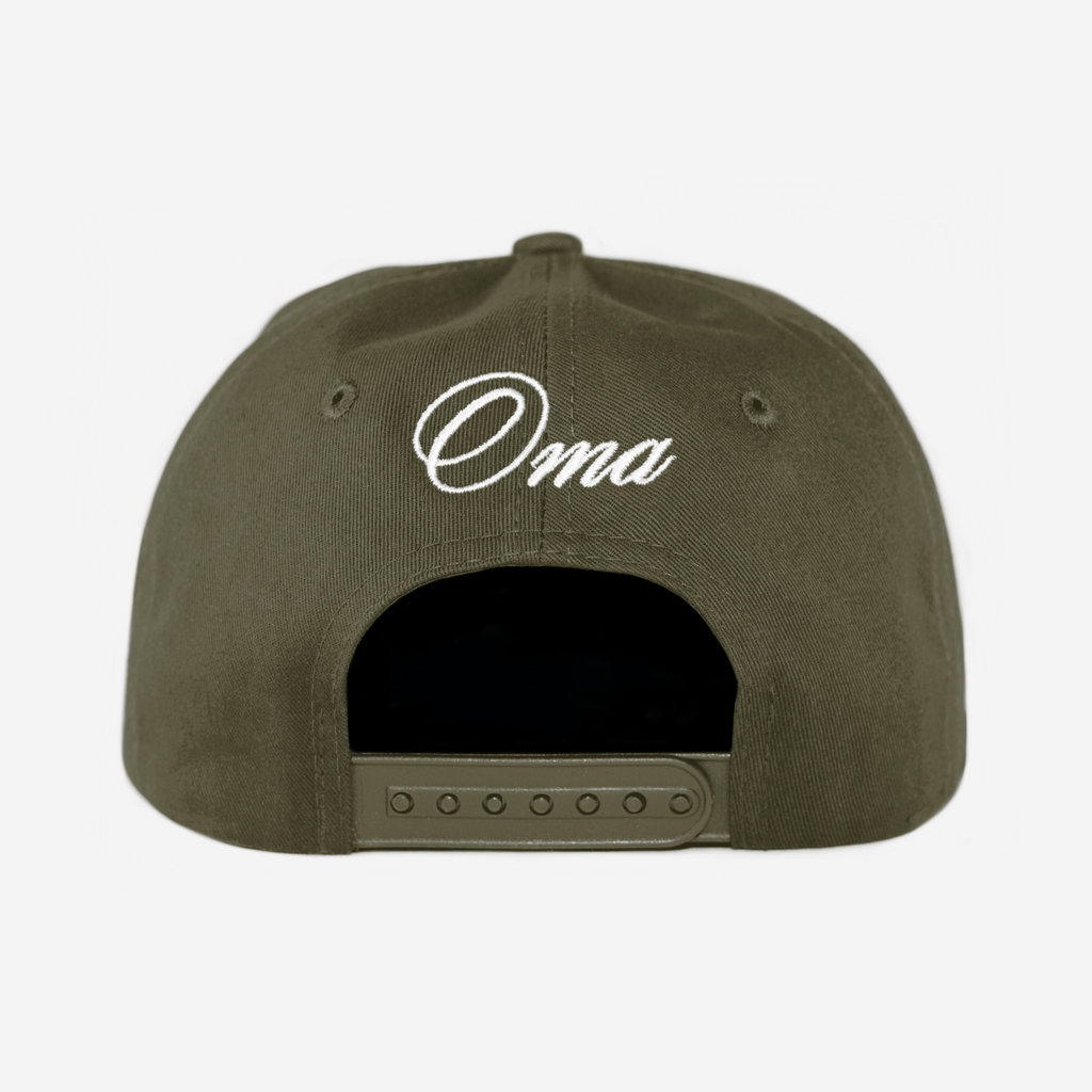 NEW YORK SCRIPT HAT (ARMY)