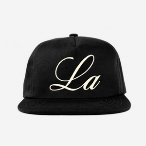 LOS ANGELES SCRIPT HAT (CREAM)
