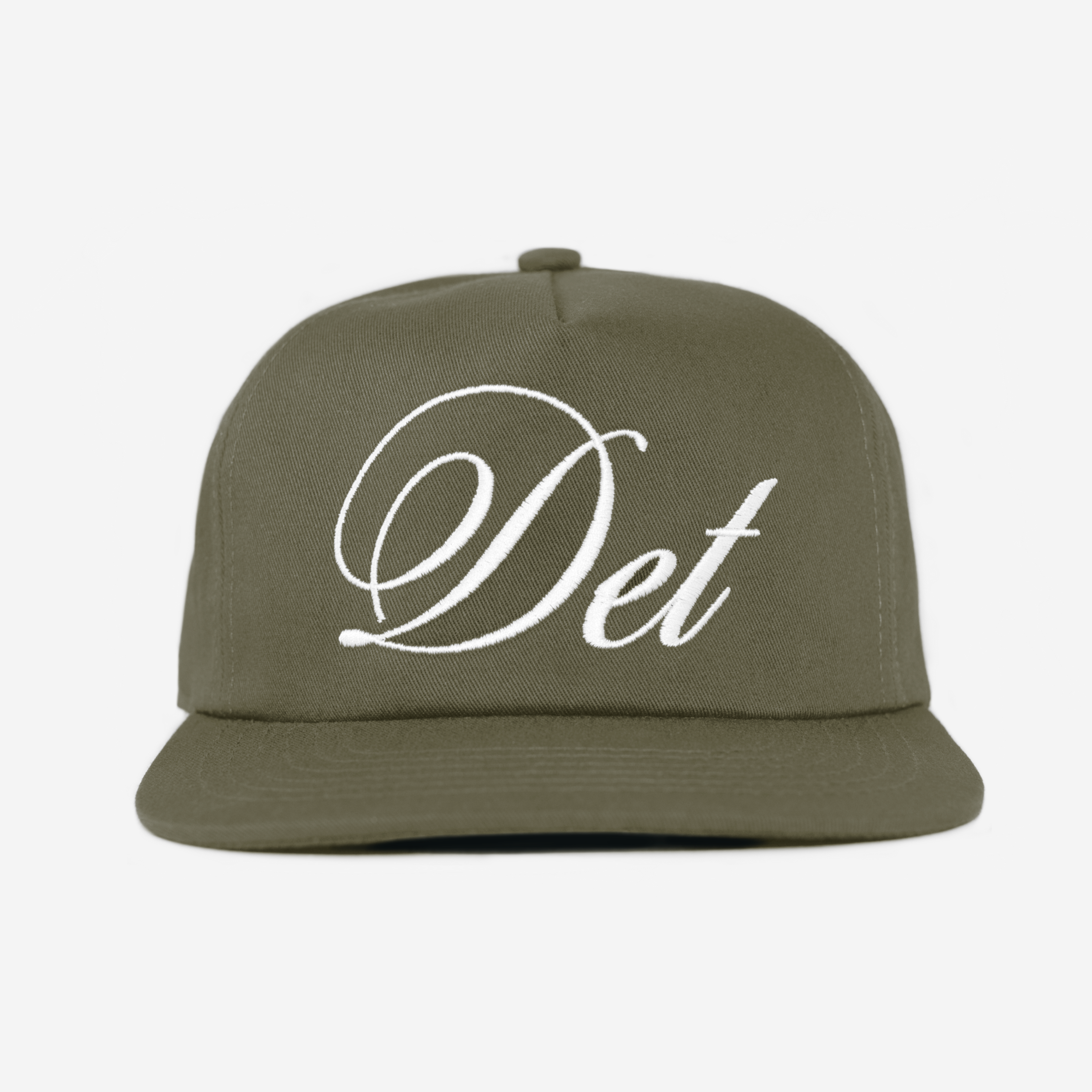 DETROIT SCRIPT HAT (ARMY)