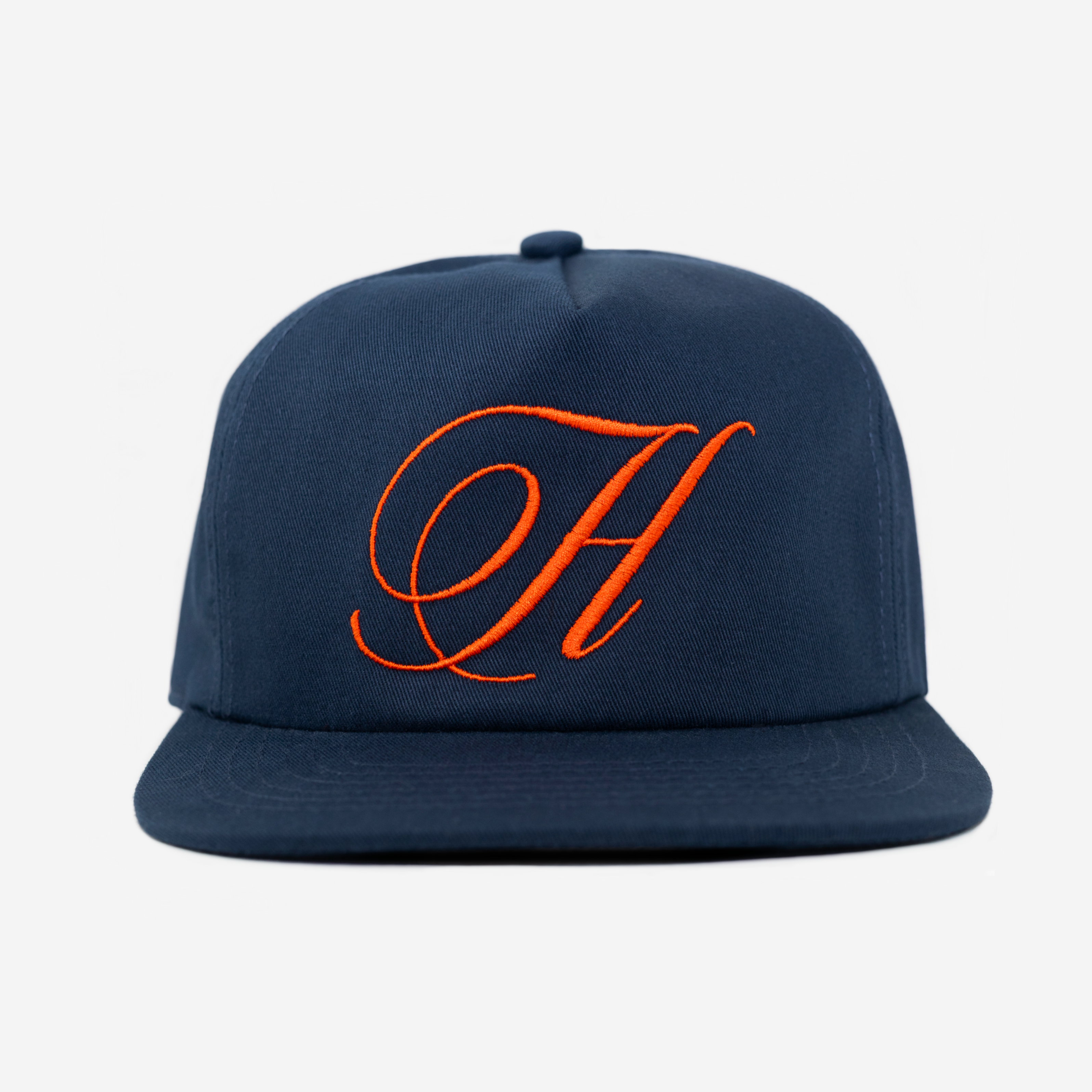 HOUSTON SCRIPT HAT (NAVY)