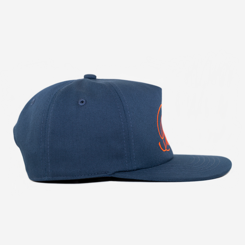 HOUSTON SCRIPT HAT (NAVY)