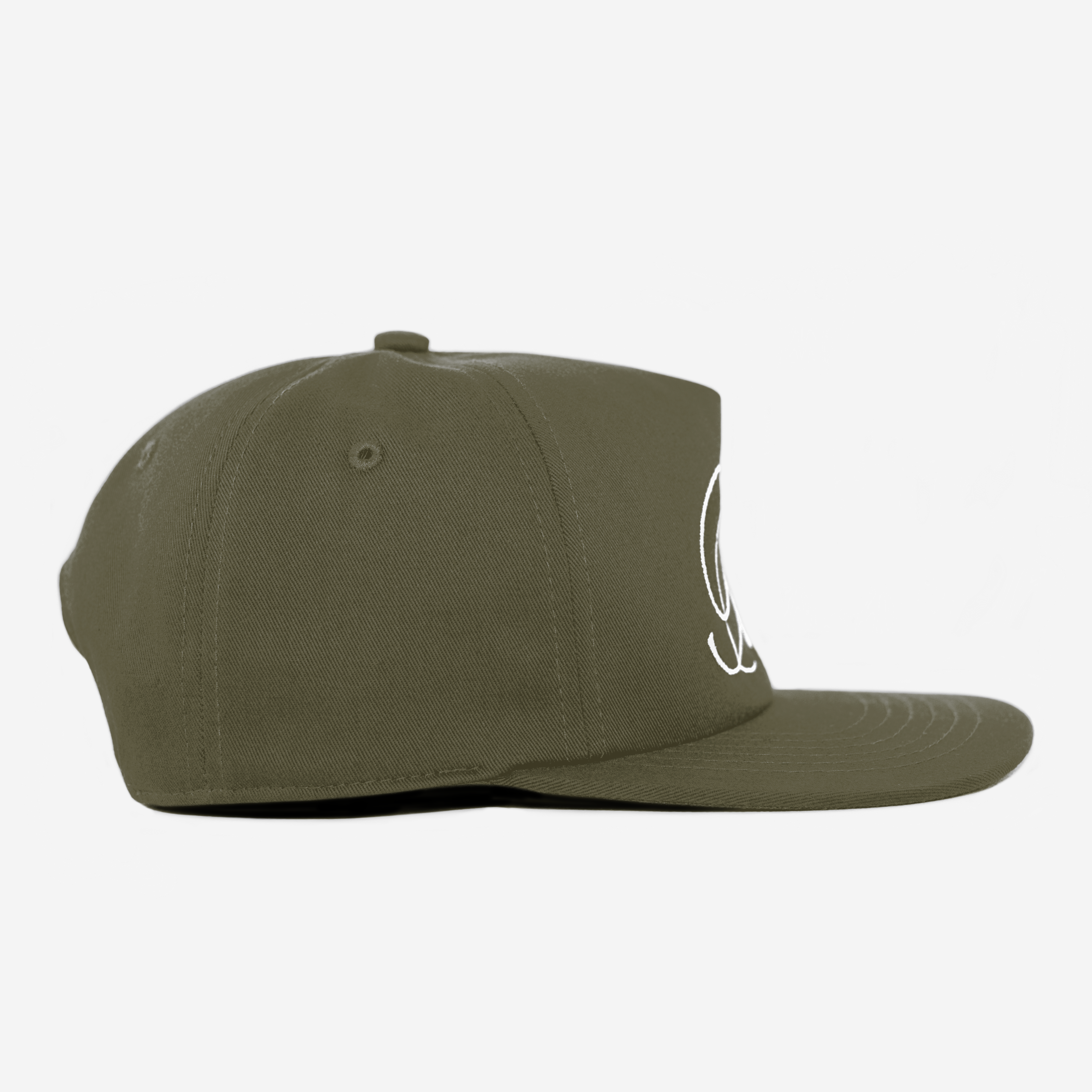 HOUSTON SCRIPT HAT (ARMY)