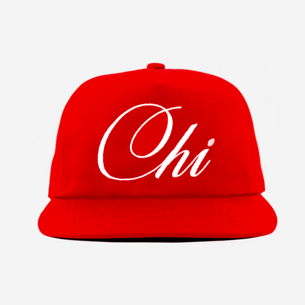 CHICAGO SCRIPT HAT (RED)