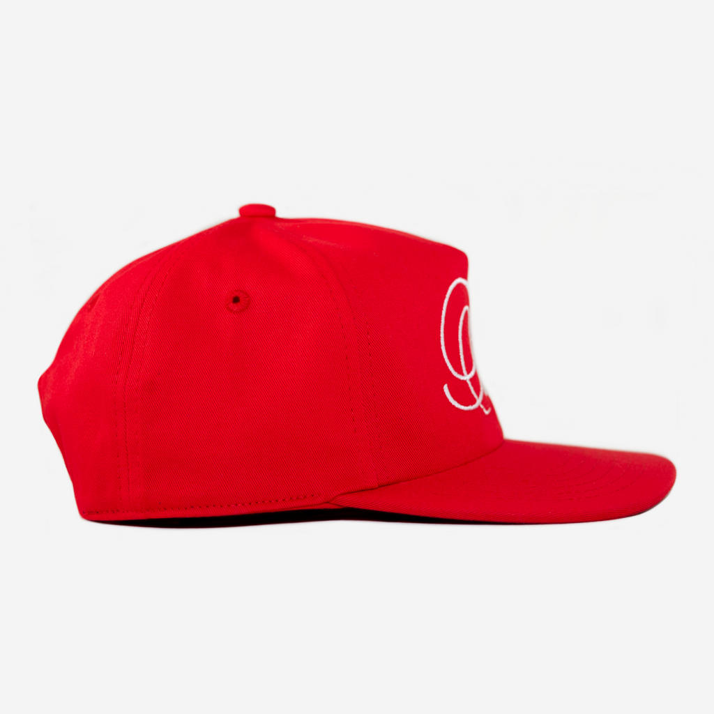 ATLANTA SCRIPT HAT (RED)