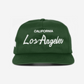 LoS ANGELES, CALIFoRNIA THRoWBACK HAT (FoREST)