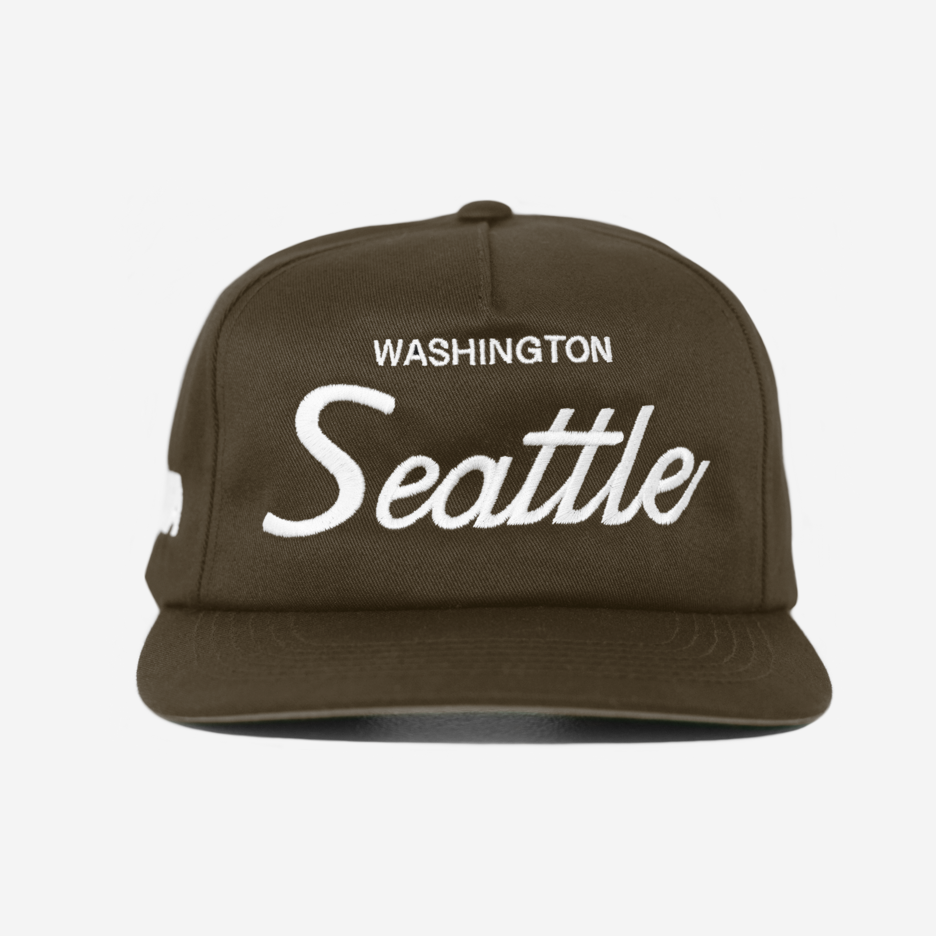 SEATTLE, WASHINGToN THRoWBACK HAT (BRoWN)