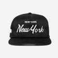 NEW YoRK, NEW YoRK THRoWBACK HAT (BLACK)