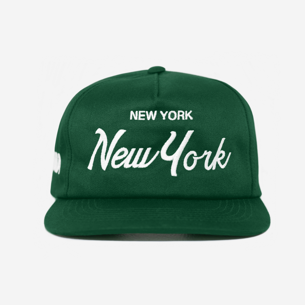 NEW YoRK, NEW YoRK THRoWBACK HAT (FoREST)