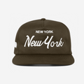 NEW YoRK, NEW YoRK THRoWBACK HAT (BRoWN)
