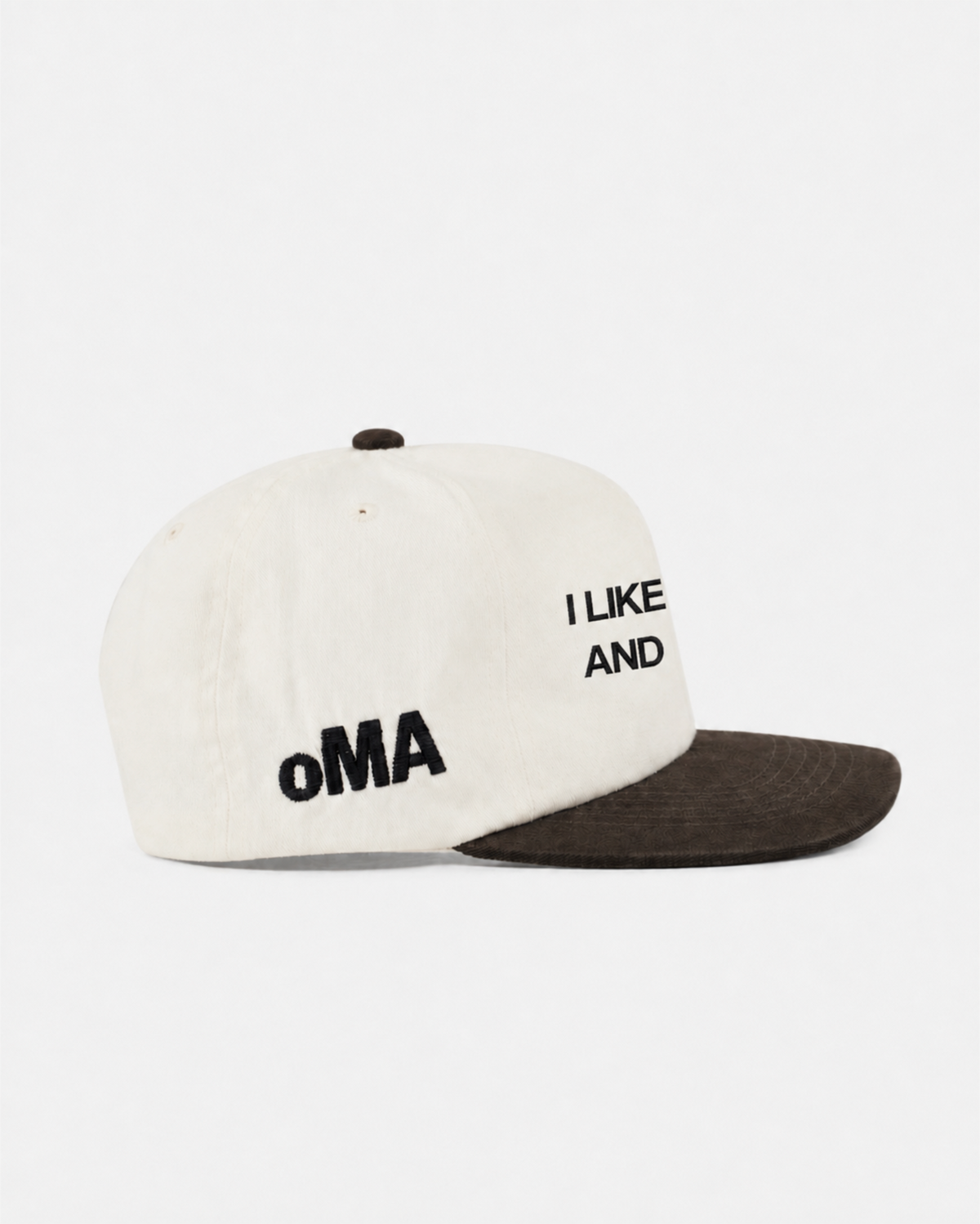 FLY SHIT HAT (IVoRY/BLK)