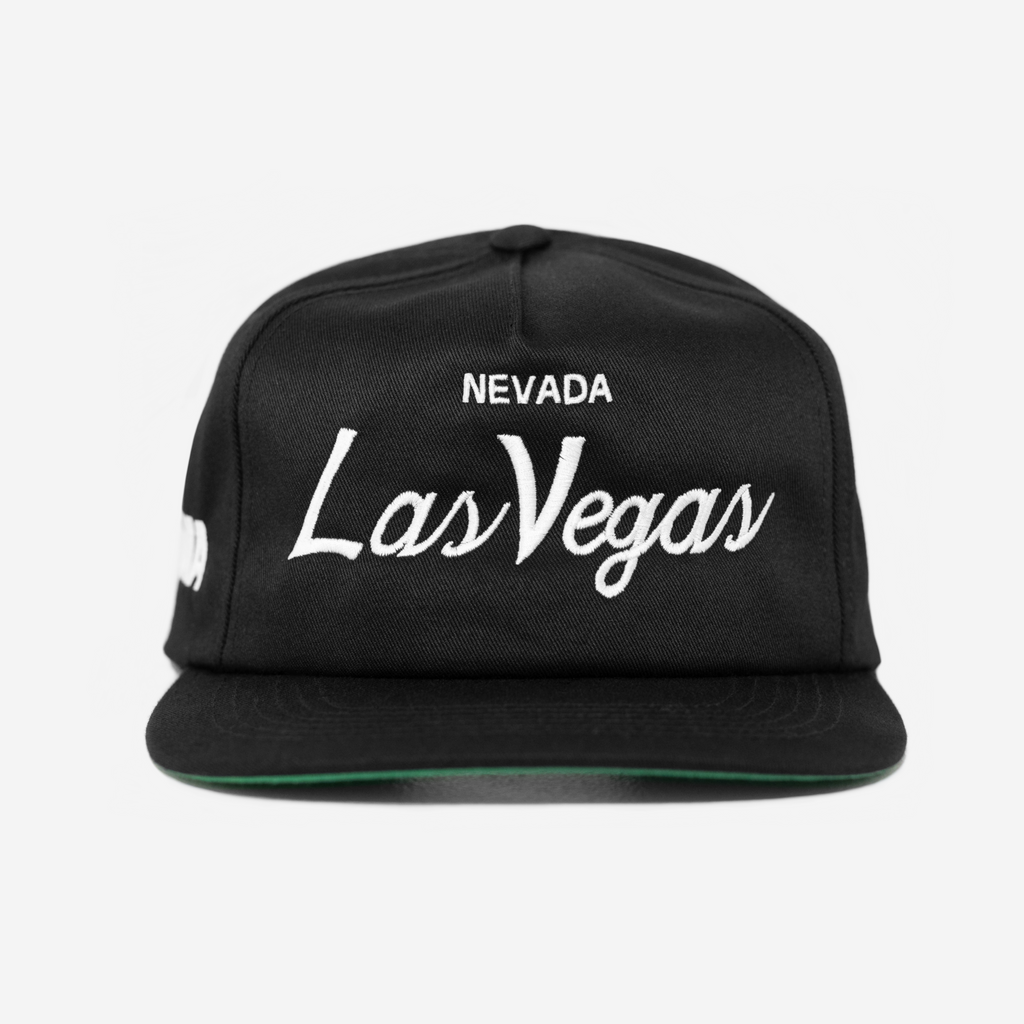 LAS VEGAS, NEVADA THRoWBACK HAT (BLACK)