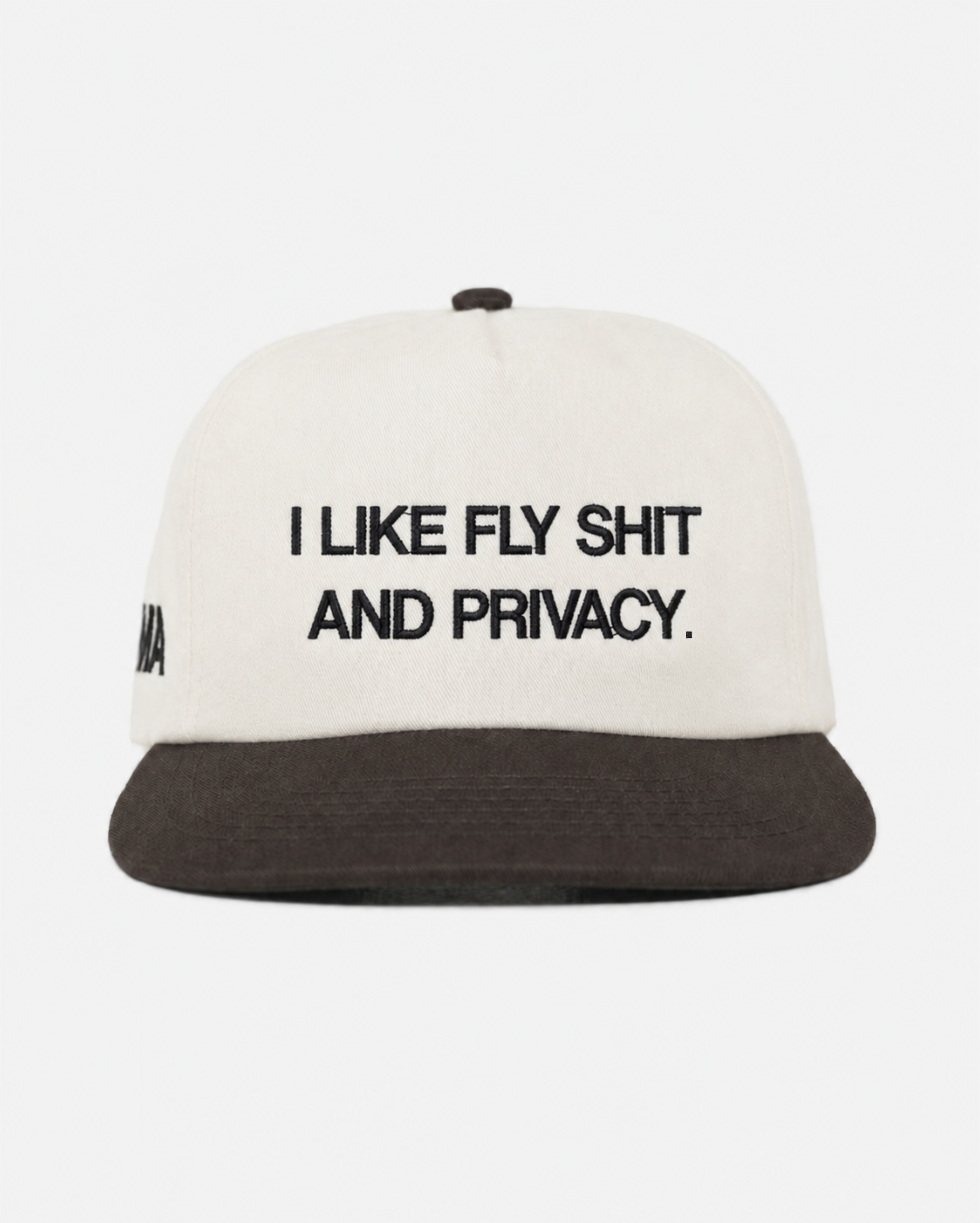 FLY SHIT HAT (IVoRY/BLK)