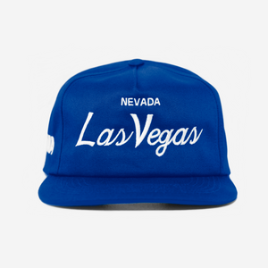 LAS VEGAS, NEVADA THRoWBACK HAT (RoYAL)