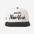 NEW YoRK, NEW YoRK THRoWBACK HAT (IVoRY)