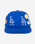 oLD LoS ANGELES BUTToN HAT (BLUE)