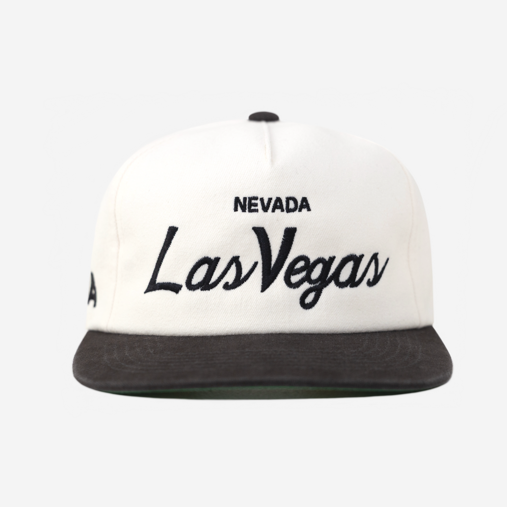 LAS VEGAS, NEVADA THRoWBACK HAT (IVoRY)