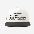 SAN FRANCISCo, CALIFoRNIA THRoWBACK HAT (IVoRY)