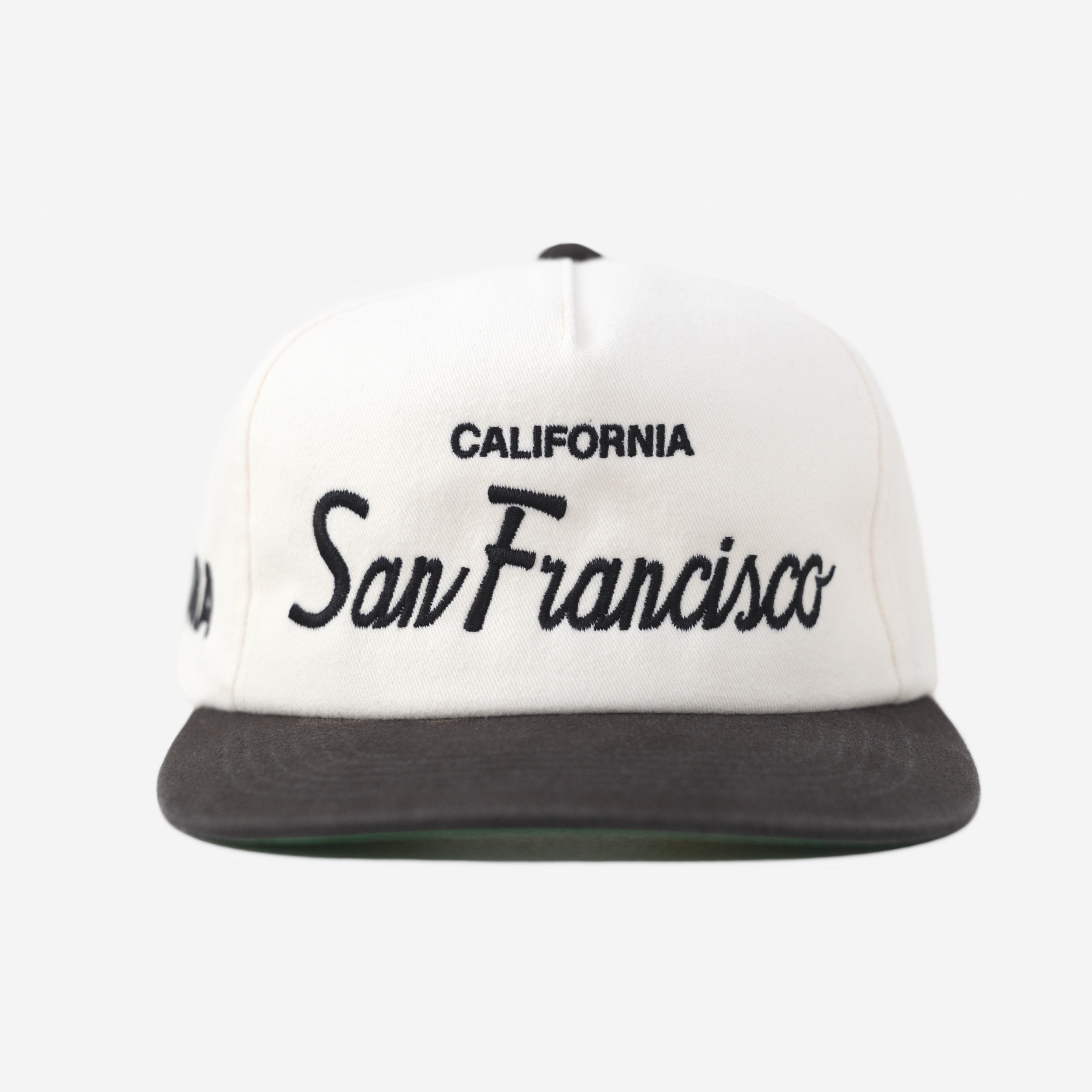 SAN FRANCISCo, CALIFoRNIA THRoWBACK HAT (IVoRY)