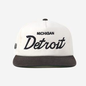 DETRoIT, MICHIGAN THRoWBACK HAT (IVoRY)