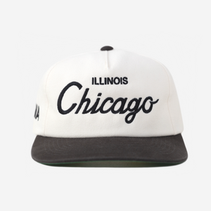 CHICAGo, ILLINoIS THRoWBACK HAT (IVoRY)