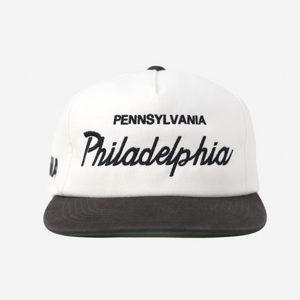 PHILADELPHIA, PENNSYLVANIA THRoWBACK HAT (IVoRY)