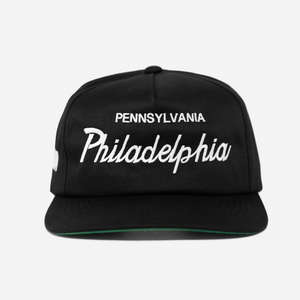 PHILADELPHIA, PENNSYLVANIA THRoWBACK HAT (BLACK)