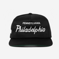 PHILADELPHIA, PENNSYLVANIA THRoWBACK HAT (BLACK)