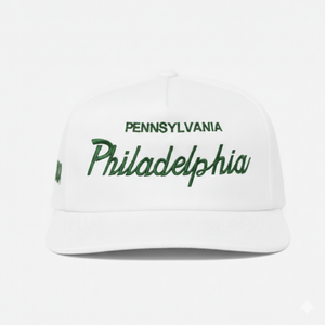 PHILADELPHIA, PENNSYLVANIA THRoWBACK HAT (WHITE)