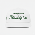 PHILADELPHIA, PENNSYLVANIA THRoWBACK HAT (WHITE)