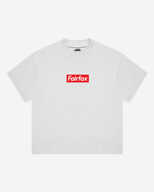 FAIRFAX BoX LoGo T-SHIRT (WHITE)