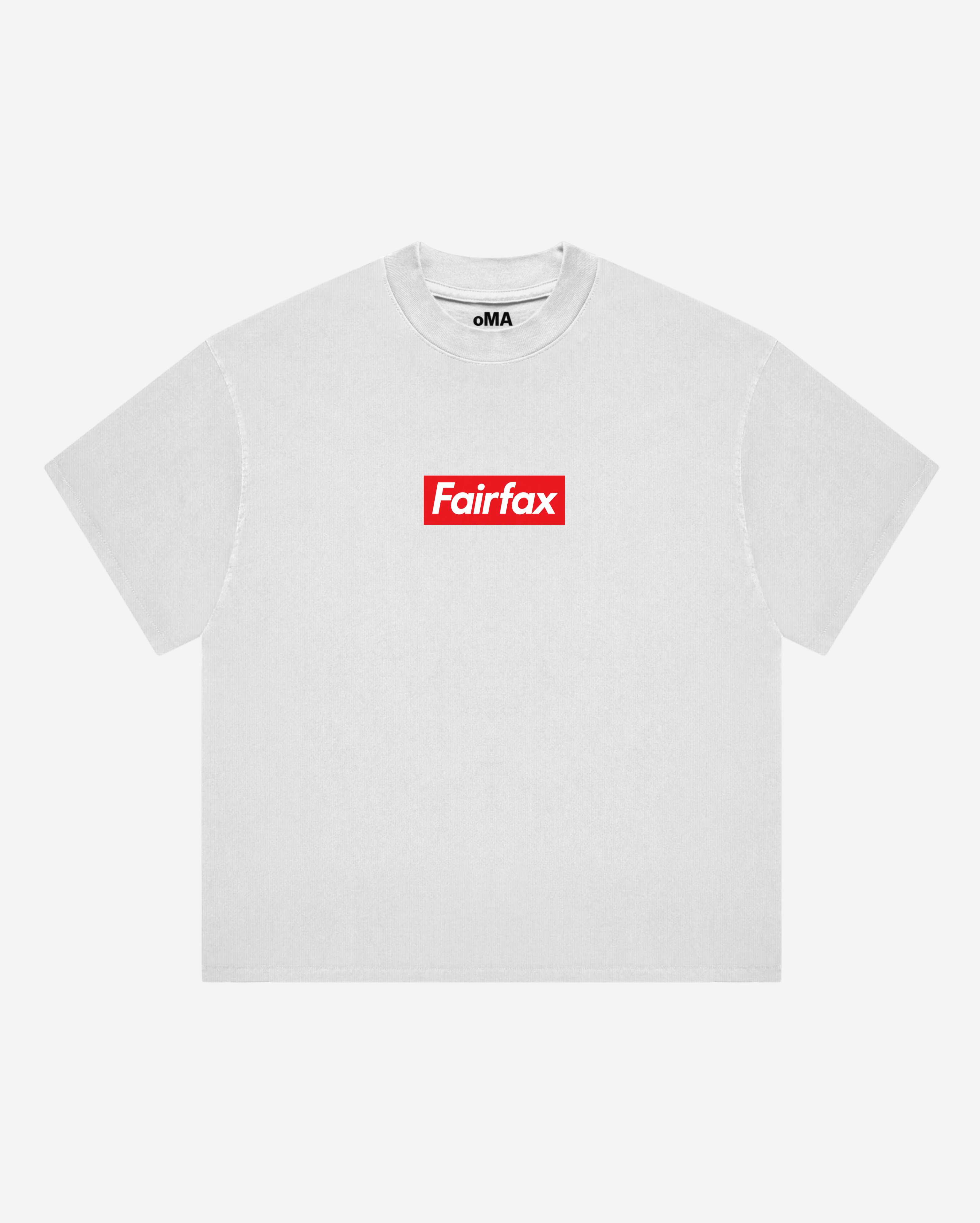 FAIRFAX BoX LoGo T-SHIRT (WHITE)