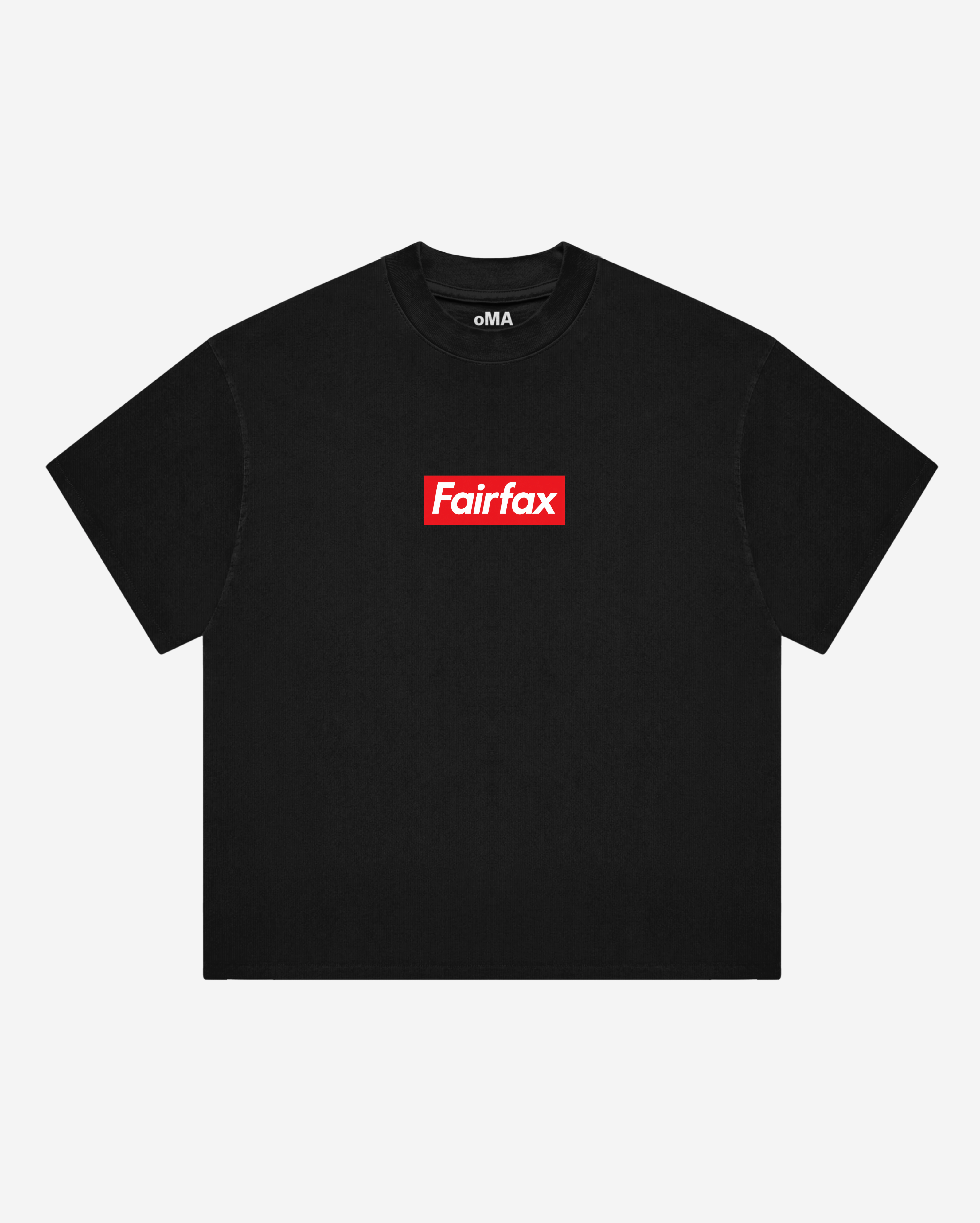 FAIRFAX BoX LoGo T-SHIRT (BLACK)