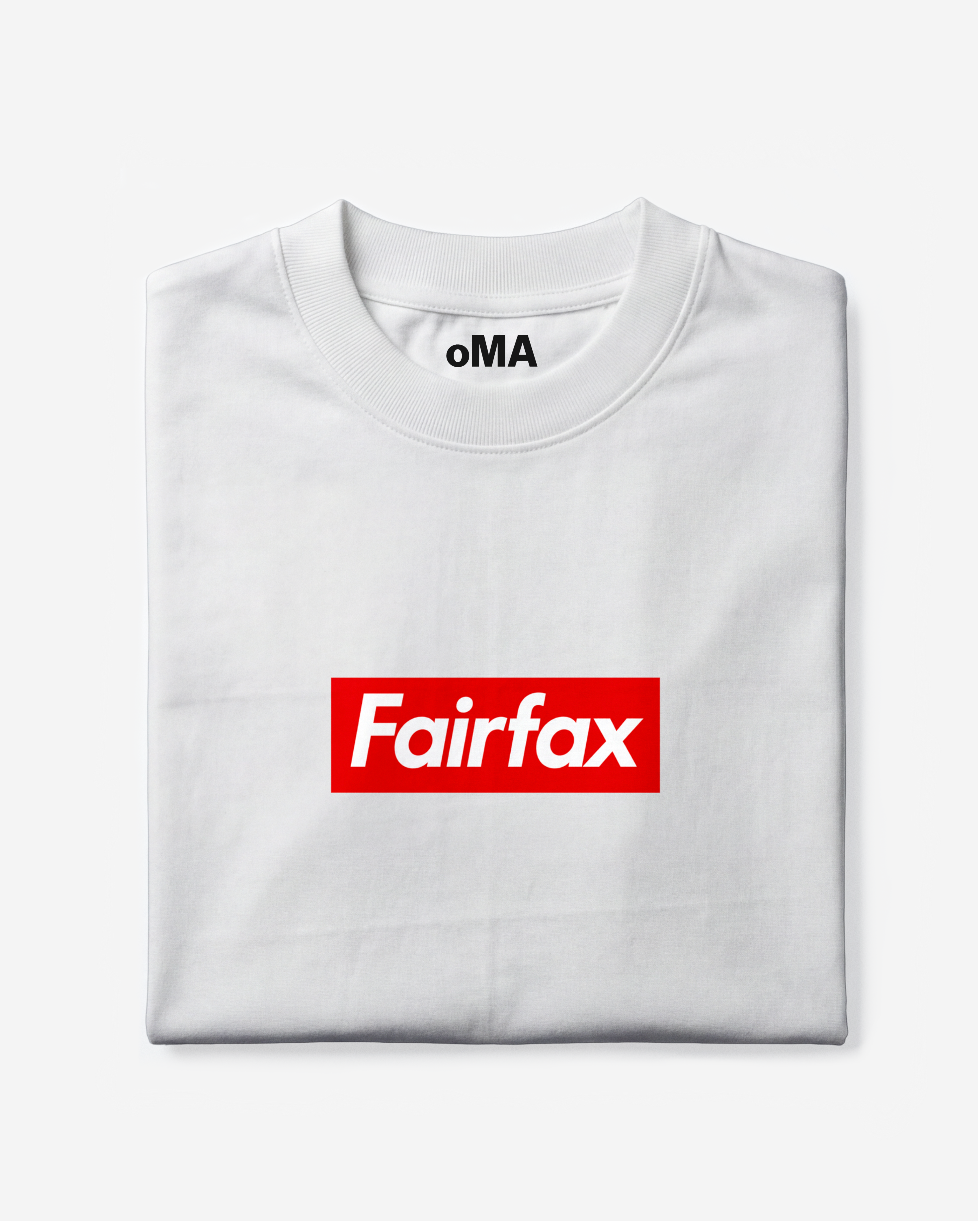 FAIRFAX BoX LoGo T-SHIRT (WHITE)